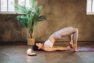 Glute bridge is one of the best runner workouts for the lower body. (Photo via Pexels/Elina Fairytale)
